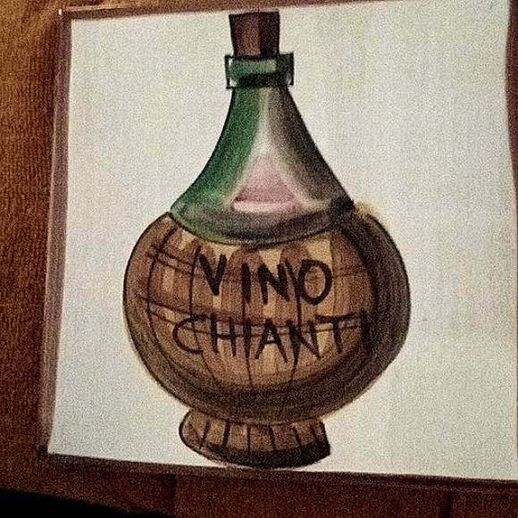 Marco & Christina 8x8 Art (Terracotta) Colored Tiles (Set of 3 ) Made in Italy. - Picture 3 of 4